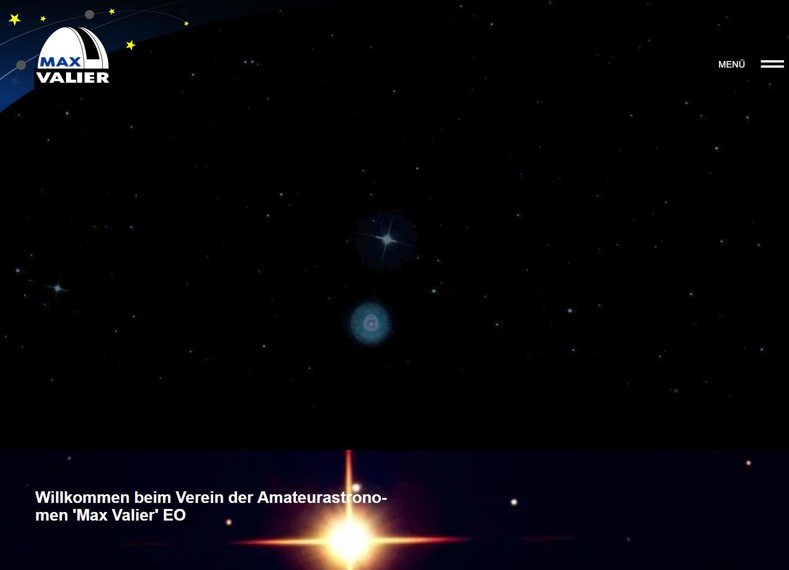 Die neue Homepage maxvalier.org